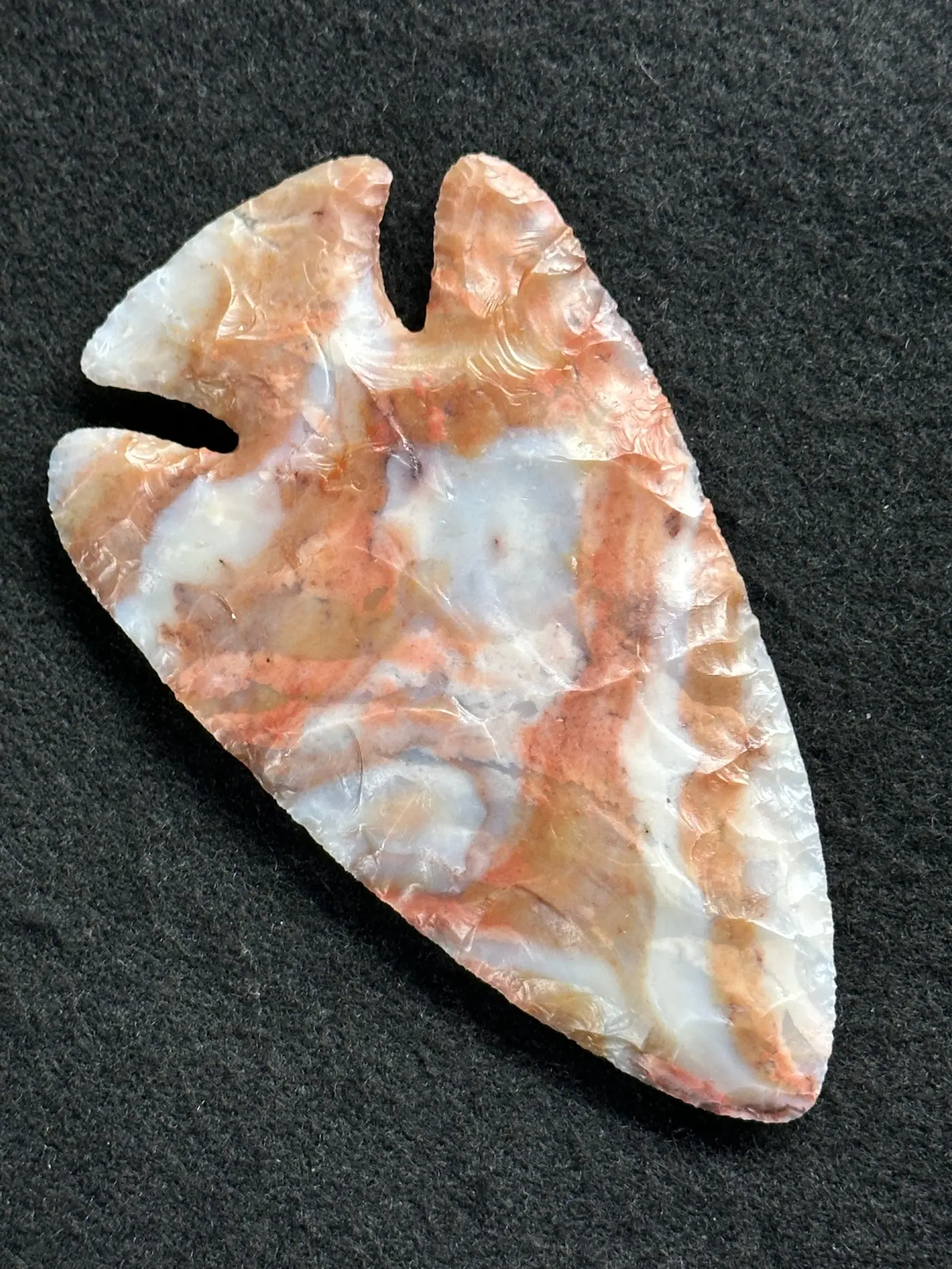 Red and White Deep Notch 16