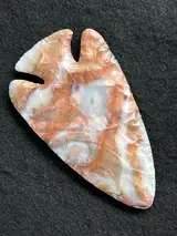 Red and White Deep Notch 16