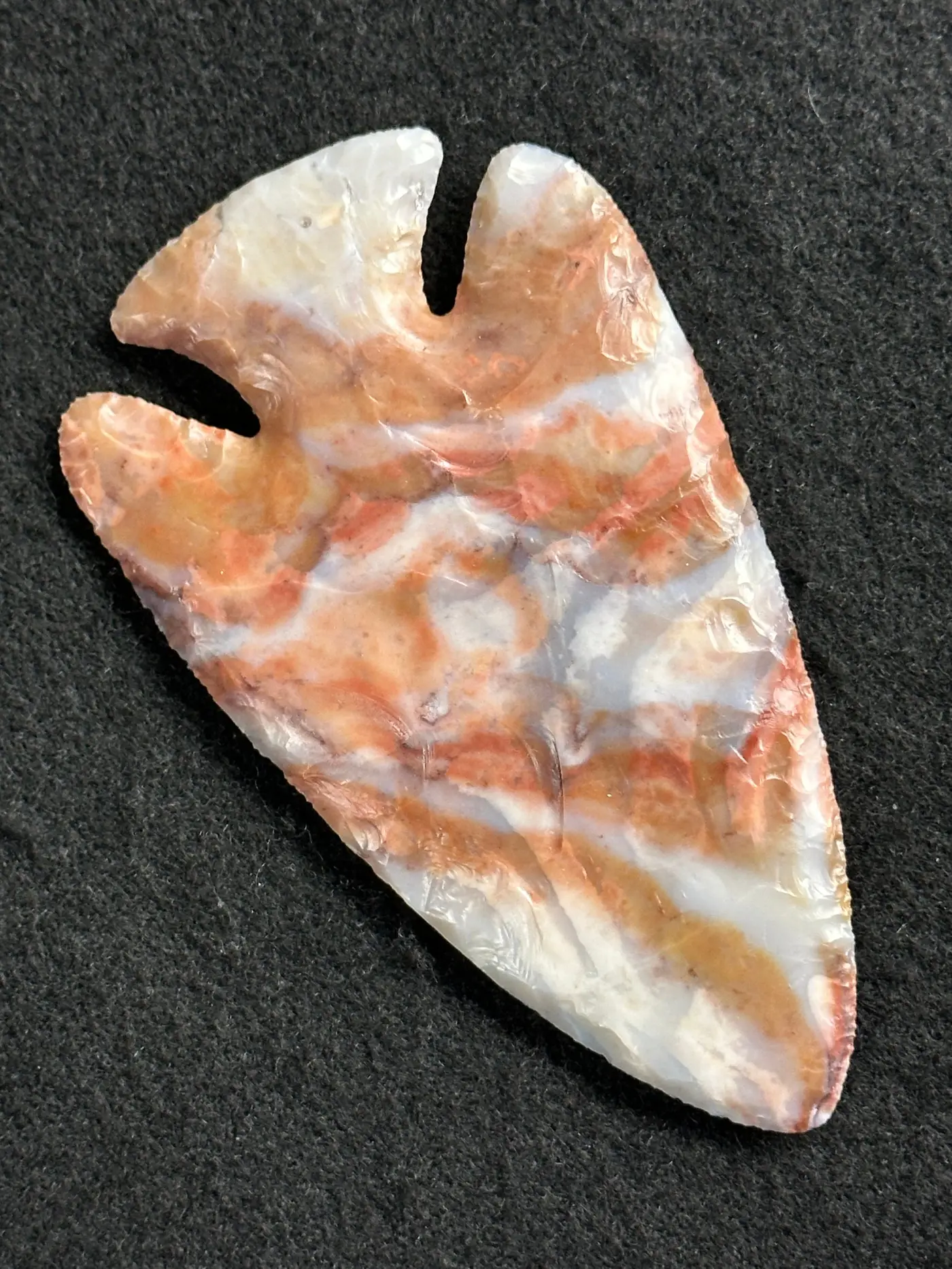 Red and White Deep Notch 16